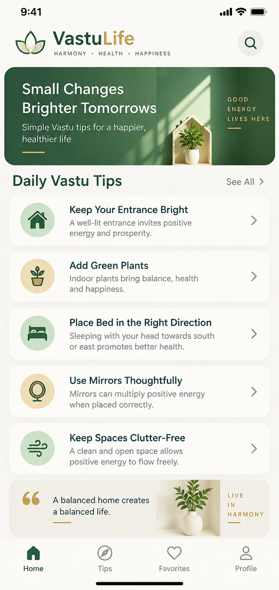Vastu Compass app screen 3